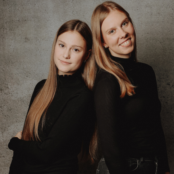 Professionelles Freunde-Fotoshooting