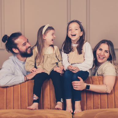 Professionelles Familien-Shooting