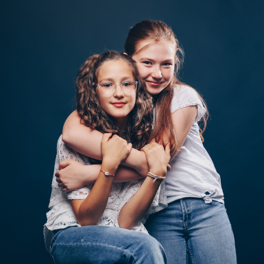 Professionelles Freunde-Fotoshooting