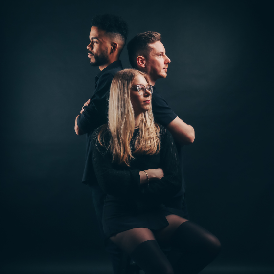 Professionelles Freunde-Fotoshooting