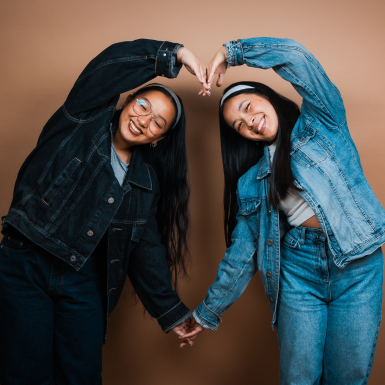 Professionelles Freunde-Fotoshooting