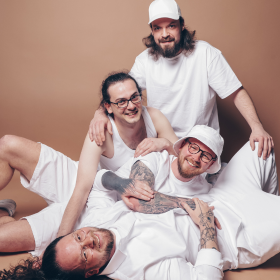 Professionelles Freunde-Fotoshooting