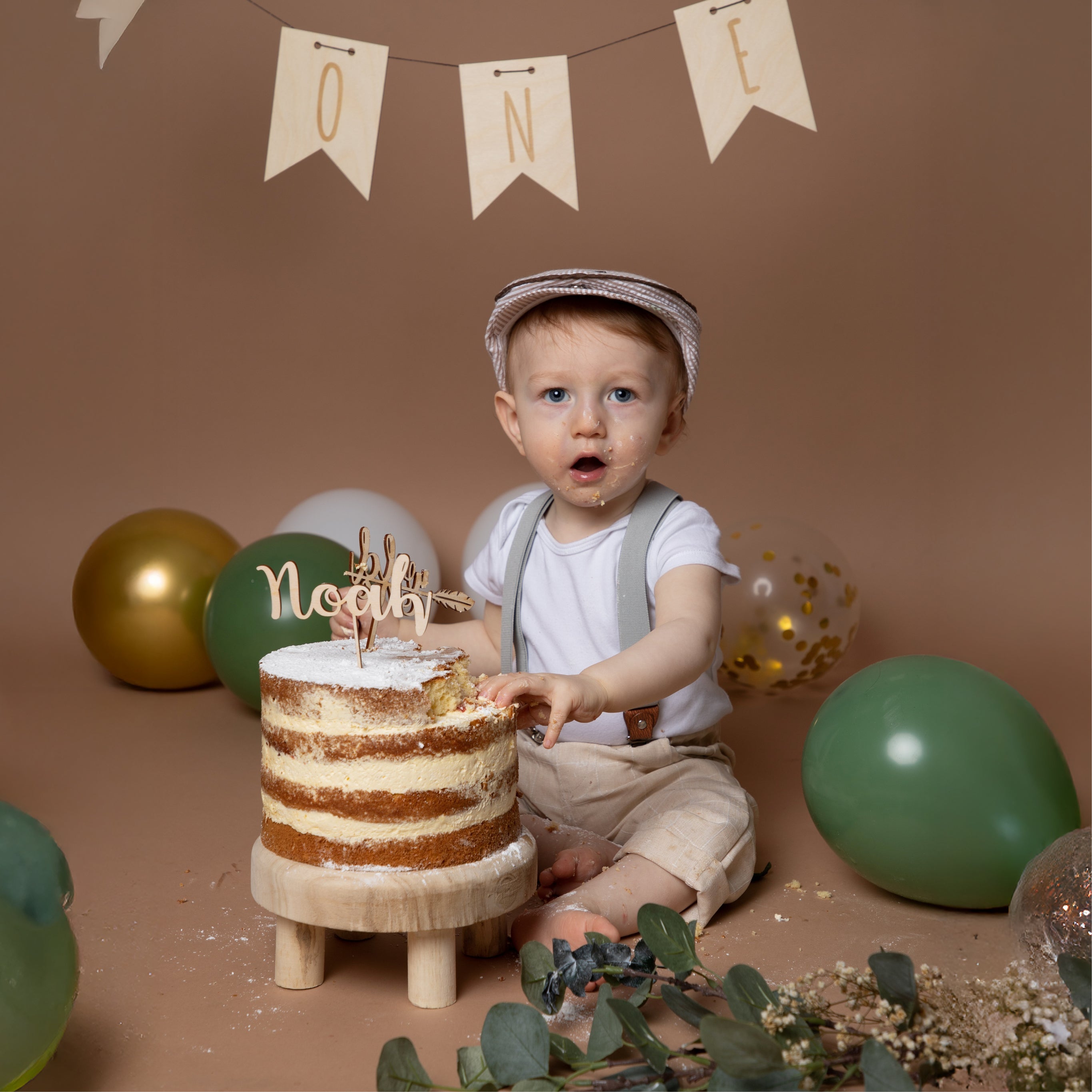 90 Minuten Cake Smash Fotoshooting Erlebnis inkl. 2-10 Bildern