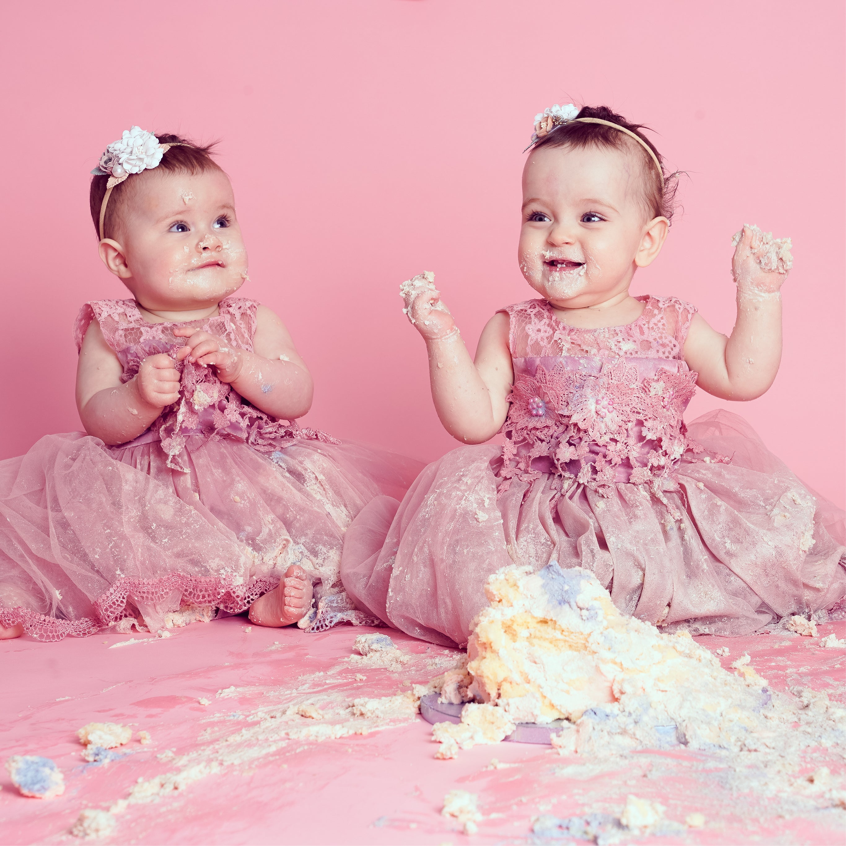 90 Minuten Cake Smash Fotoshooting Erlebnis inkl. 2-10 Bildern